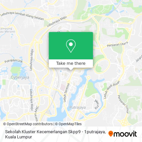 Peta Sekolah Kluster Kecemerlangan Skpp9 - 1putrajaya
