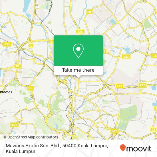 Mawaris Exotic Sdn. Bhd., 50400 Kuala Lumpur map