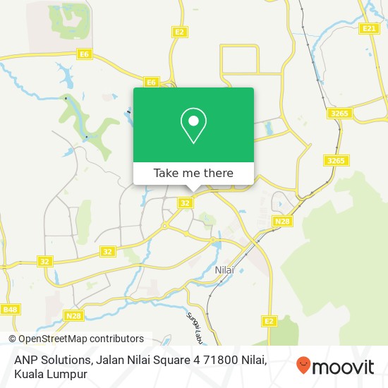 ANP Solutions, Jalan Nilai Square 4 71800 Nilai map