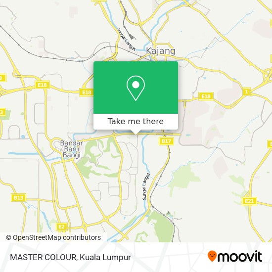 MASTER COLOUR map