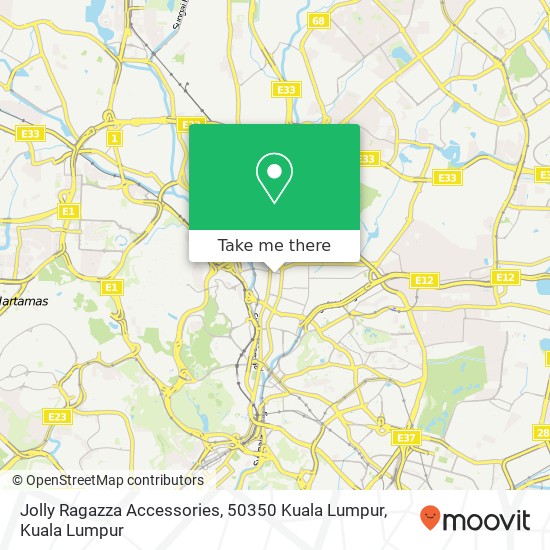 Jolly Ragazza Accessories, 50350 Kuala Lumpur map