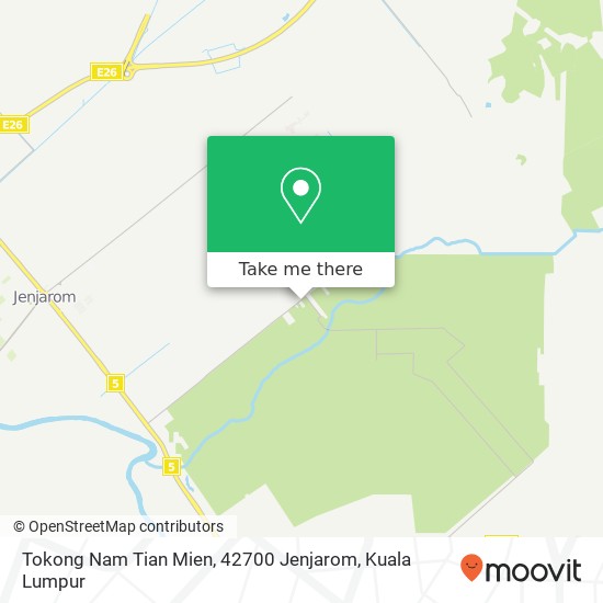 Peta Tokong Nam Tian Mien, 42700 Jenjarom
