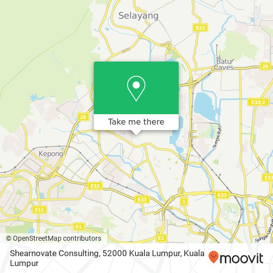 Shearnovate Consulting, 52000 Kuala Lumpur map