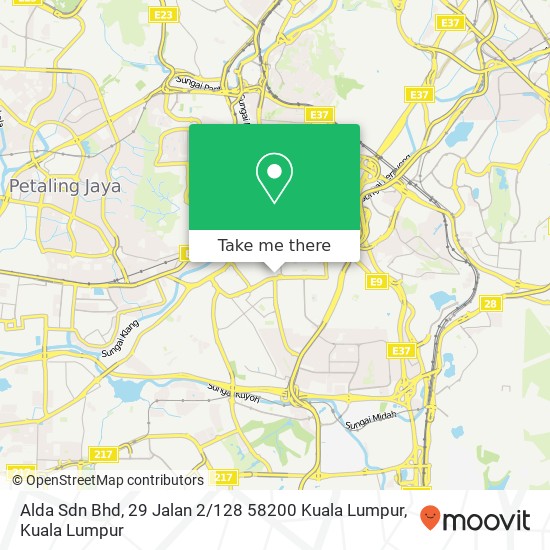 Peta Alda Sdn Bhd, 29 Jalan 2 / 128 58200 Kuala Lumpur