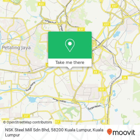 NSK Steel Mill Sdn Bhd, 58200 Kuala Lumpur map