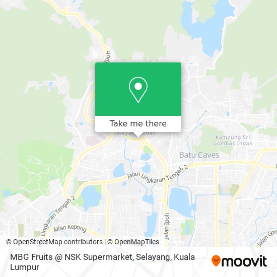 Peta MBG Fruits @ NSK Supermarket, Selayang