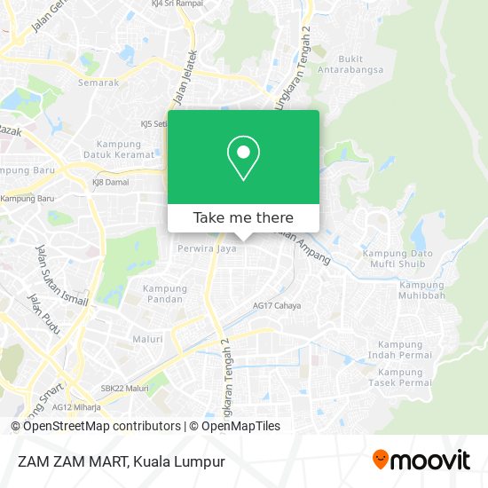 ZAM ZAM MART map