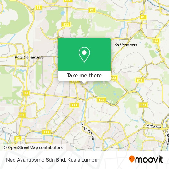 Neo Avantissmo Sdn Bhd map