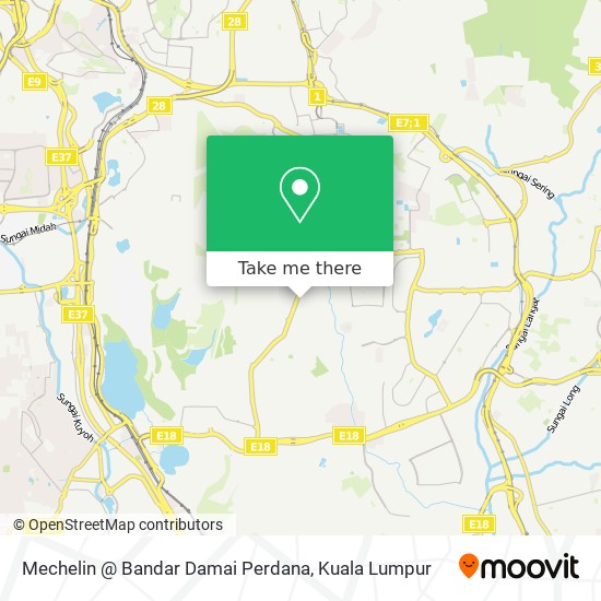 Mechelin @ Bandar Damai Perdana map