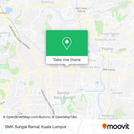 SMK Sungai Ramal map