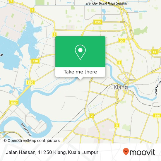 Jalan Hassan, 41250 Klang map