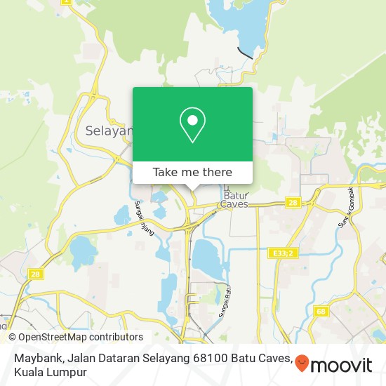 Maybank, Jalan Dataran Selayang 68100 Batu Caves map