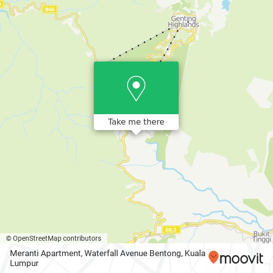 Peta Meranti Apartment, Waterfall Avenue Bentong