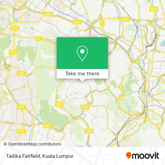 Tadika Fairfield map