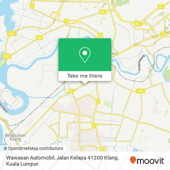 Wawasan Automobil, Jalan Kelapa 41200 Klang map