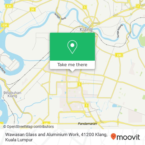 Wawasan Glass and Aluminium Work, 41200 Klang map