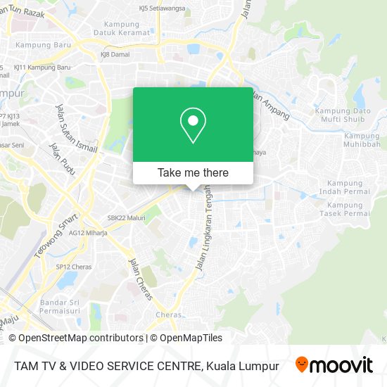 TAM TV & VIDEO SERVICE CENTRE map