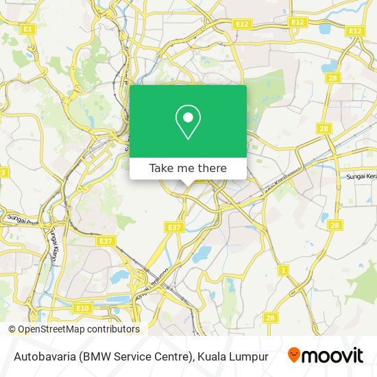 Autobavaria (BMW Service Centre) map