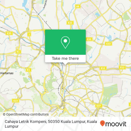 Cahaya Letrik Kompeni, 50350 Kuala Lumpur map