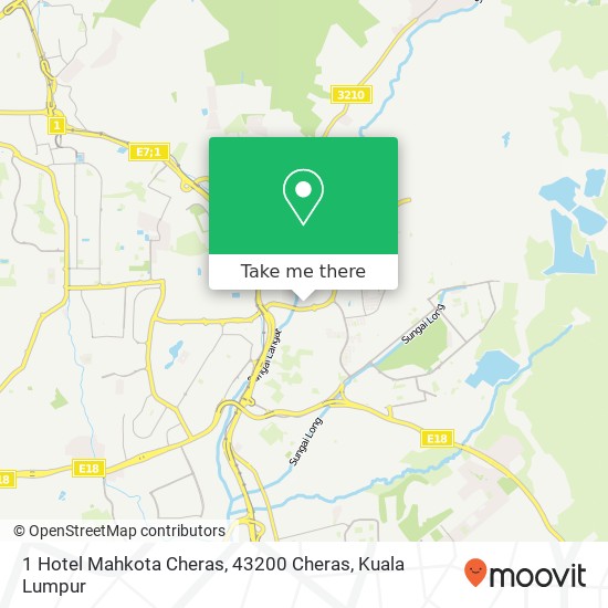 1 Hotel Mahkota Cheras, 43200 Cheras map