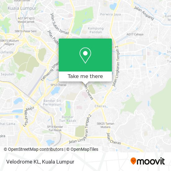 Velodrome KL map