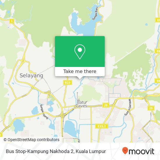 Bus Stop-Kampung Nakhoda 2 map
