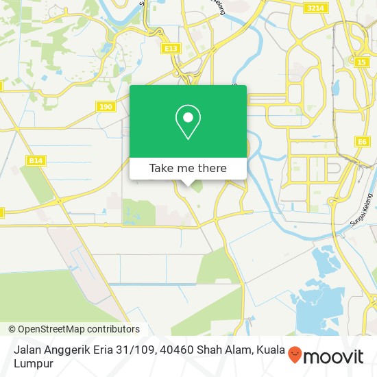 Jalan Anggerik Eria 31 / 109, 40460 Shah Alam map