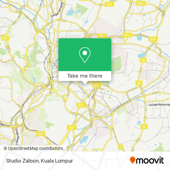 Studio Zaloon map