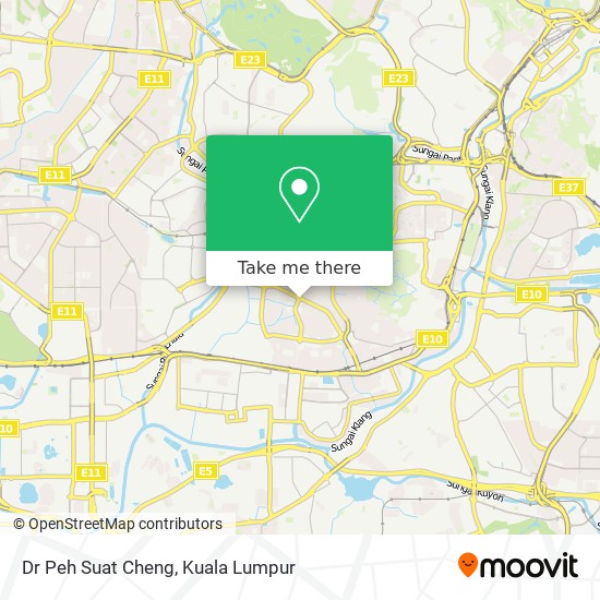 Dr Peh Suat Cheng map