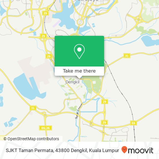 SJKT Taman Permata, 43800 Dengkil map