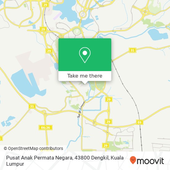 Pusat Anak Permata Negara, 43800 Dengkil map