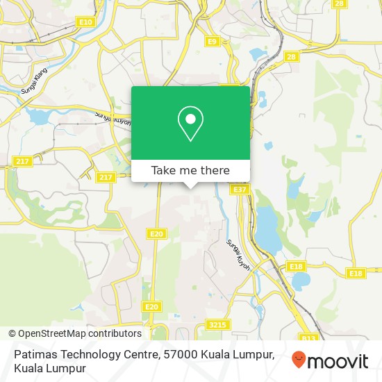 Patimas Technology Centre, 57000 Kuala Lumpur map
