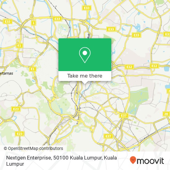 Nextgen Enterprise, 50100 Kuala Lumpur map