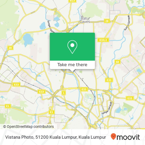 Vistana Photo, 51200 Kuala Lumpur map