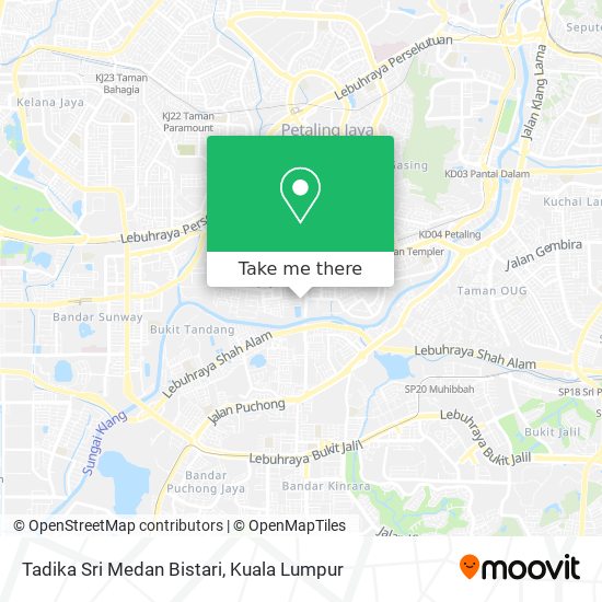 Tadika Sri Medan Bistari map