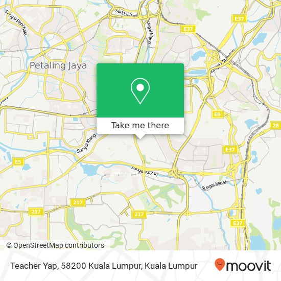 Teacher Yap, 58200 Kuala Lumpur map