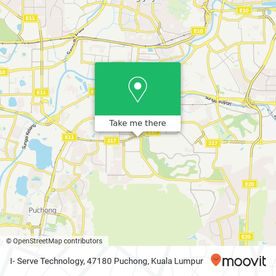 I- Serve Technology, 47180 Puchong map