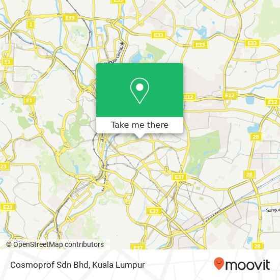 Cosmoprof Sdn Bhd map