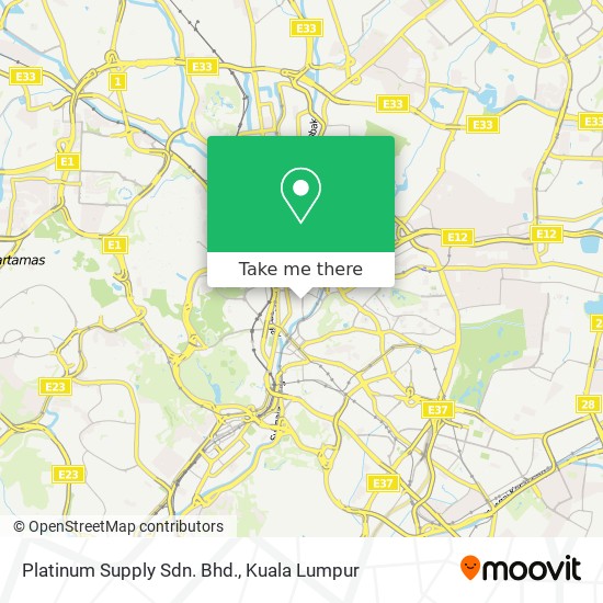 Platinum Supply Sdn. Bhd. map