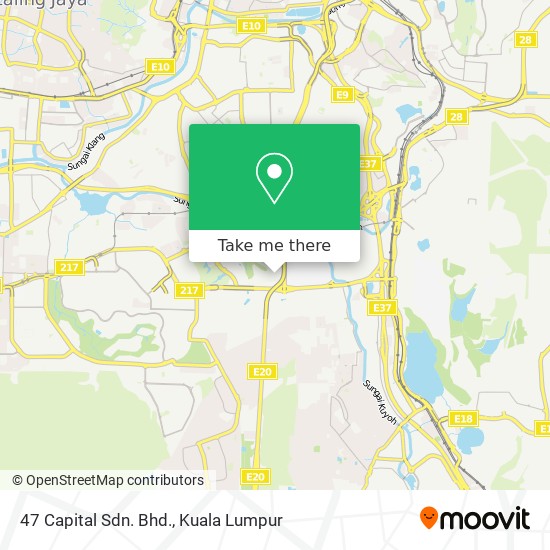 47 Capital Sdn. Bhd. map