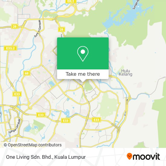 One Living Sdn. Bhd. map