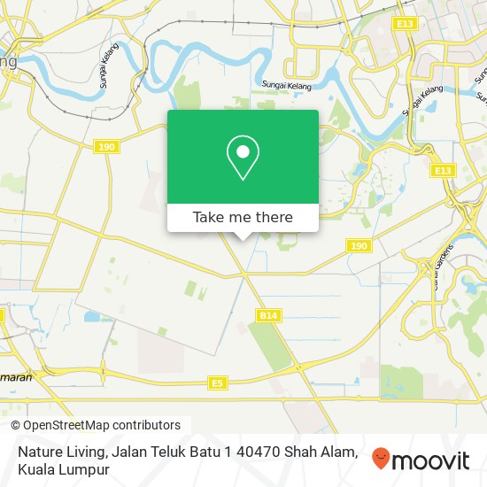 Nature Living, Jalan Teluk Batu 1 40470 Shah Alam map