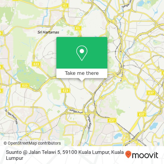 Suunto @ Jalan Telawi 5, 59100 Kuala Lumpur map