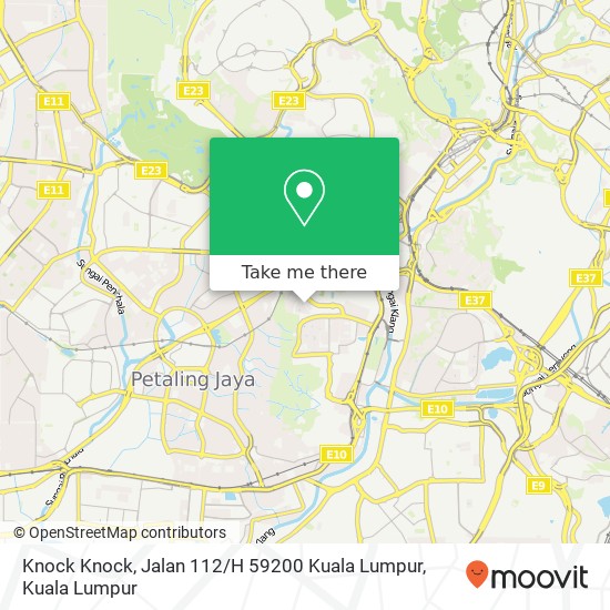 Peta Knock Knock, Jalan 112 / H 59200 Kuala Lumpur