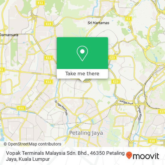 Vopak Terminals Malaysia Sdn. Bhd., 46350 Petaling Jaya map