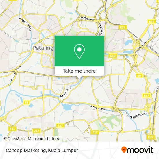 Cancop Marketing map