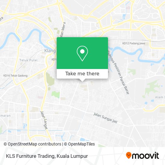 KLS Furniture Trading map