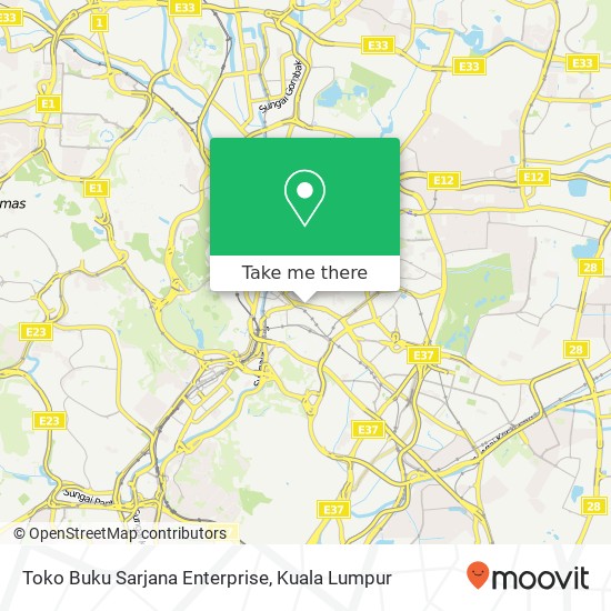 Toko Buku Sarjana Enterprise map