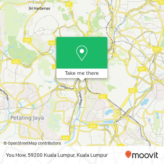 You How, 59200 Kuala Lumpur map