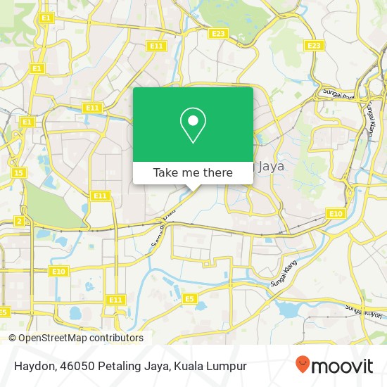 Haydon, 46050 Petaling Jaya map